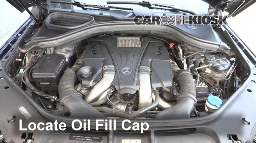 2018 Mercedes-Benz GLS550 4Matic 4.6L V8 Turbo Oil
